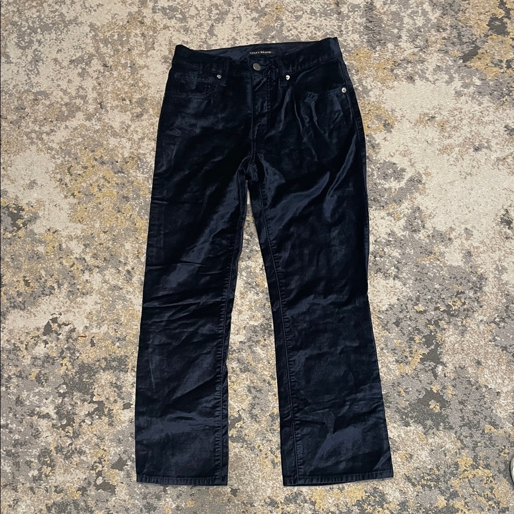 Lucky Brand Velvet Crop Pants